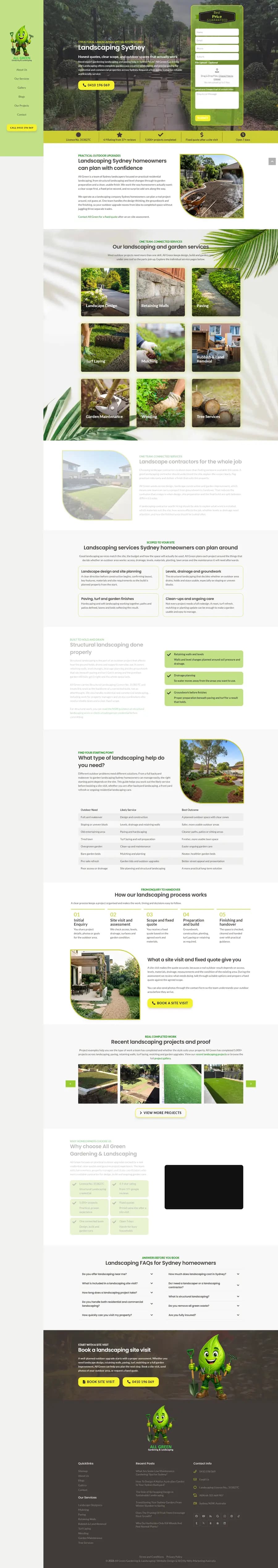 Allgreen Gardening Landscaping