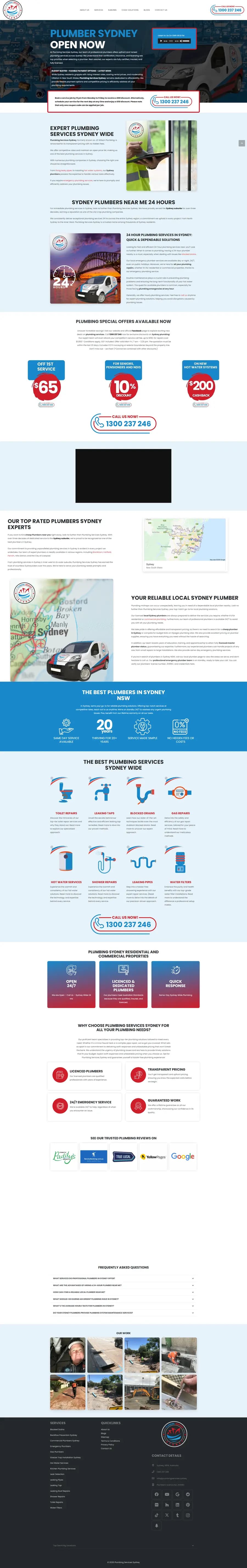Plumbingservices Sydney
